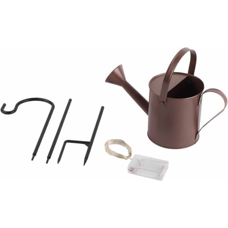 Fairy Lights Watering Can LED Light Star String Lights Decoration Garden Sculptures for Outdoors (1/5)