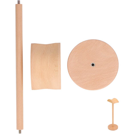 Headphone Holder Desktop Wood Headphone Display Stand Detachable Beech Headset Stand (1/5)