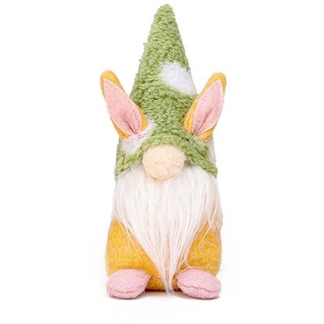 Easter Decorations Easter Faceless Dwarf Bunny Doll Household Desktop Ornaments for Girlfriends Kids (1/5)