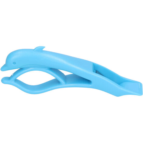 Dolphin Shaped Fruit Peeler Manual Multifunctional Household Peeler Kitchen Tool for Pear PotatoBlue (1/5)