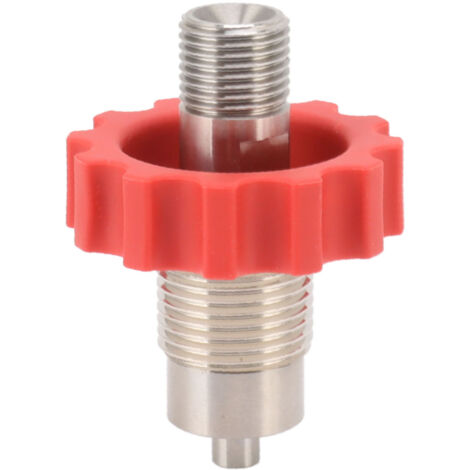 Red Gear CO2 Tank Refill Valve Connector G5/8 to M16 CO2 Cylinder Refill Pressure Valve Adapter (1/5)