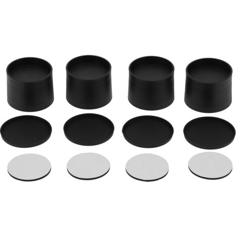 4PCS Mini Round Furniture Leg Mat Multifunctional Non Slip Risers Lifts Height Floor Protector (1/5)