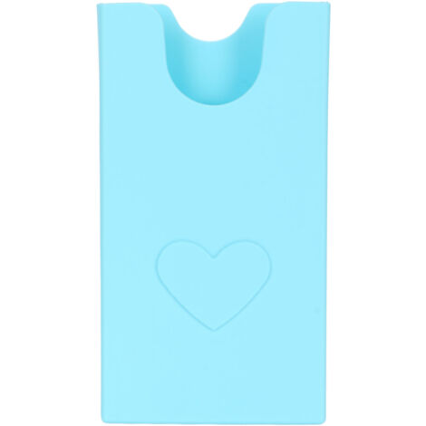 Beach Bag Phone Holder Silicone Phone Case Wallet Holder Insert Accessory Secure Attachment Keep Phone Handy Lake Blue (1/5)