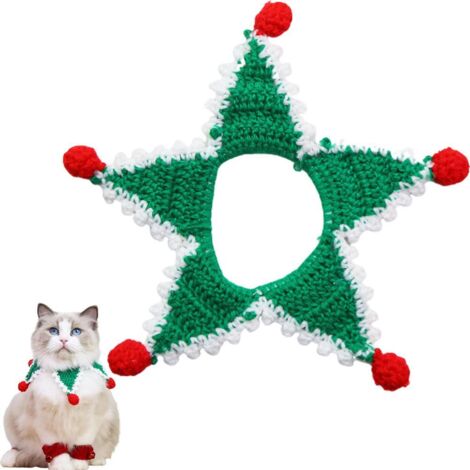 Pet Christmas Dog Cat Scarf Bib Saliva Towel Lovely Pet Supplies (1/5)