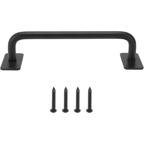 Carbon Steel Door Handle Barn Door Pull for Gate Shed Garage Cabinet Sliding Barn Door (1/5)