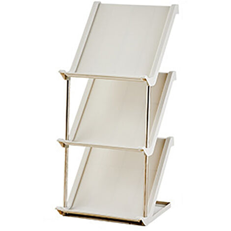 Slant Shoe Storage Stand Space Saving Multilayer Shoe Rack Organizer Small Footwear Shoes Shelf (1/5)