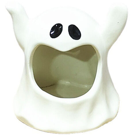 Candle Holder Porcelain Candle Base Ghost Figurine Design Home Decoration for Bedroom A (1/5)
