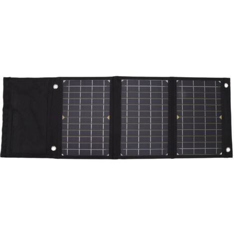 Solar Panels Professional Portable Handheld Foldable 24W Monocrystalline Solar Panels for Camping Outdoor Activities (1/5)