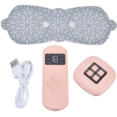 Cervical Massage Patch EMS Cordless Remote Massager Fatigue Relieve Neck Massager Patch for Household