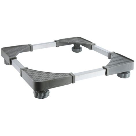 Washing Machine Stand Refrigerator Mobile Adjustable Base Stainless Steel with 4 Strong Feet Refrigerator Style (1/5)