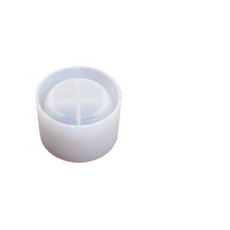 Round Resin Silicone Mold Succulent Plant Flower Pot Mold DIY Crystal Epoxy Resin Art Molds for Flower Pot (1/5)