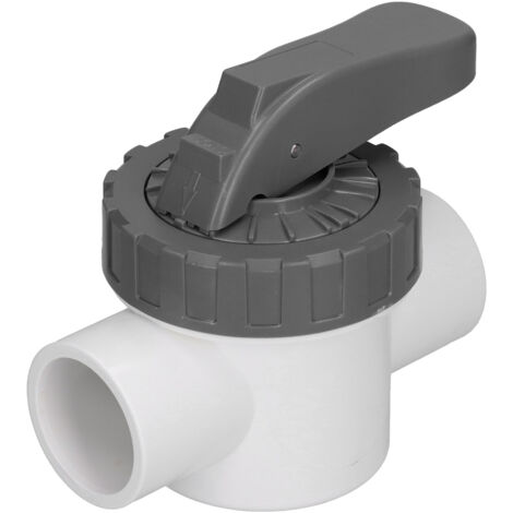 Diverter Valve Water Treatment Ball Valve with Handle for Swimming Pool AccessoryV50‑2A (1/5)