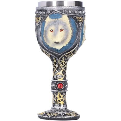 Wine Cup Vintage Champagne Goblet Cocktail Glass with Wolf Head Decor Bar Accessory (1/5)
