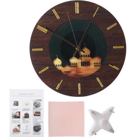 Wall Clock Stereoscopic Acrylic Clock Bedroom Living Room Decorative WallMounted Clock (1/5)