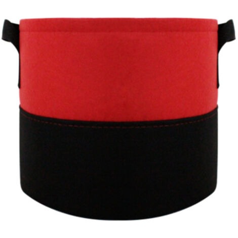 Non Woven Plant Grow Bag Double Thickened Double Color Planting Bag (1/4)