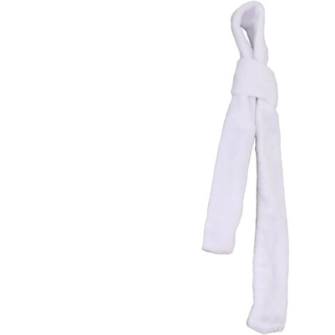 Convenient Curling Headband DIY Creative Long Head Wraps Bands Antislip Slip Hair Band White (1/5)