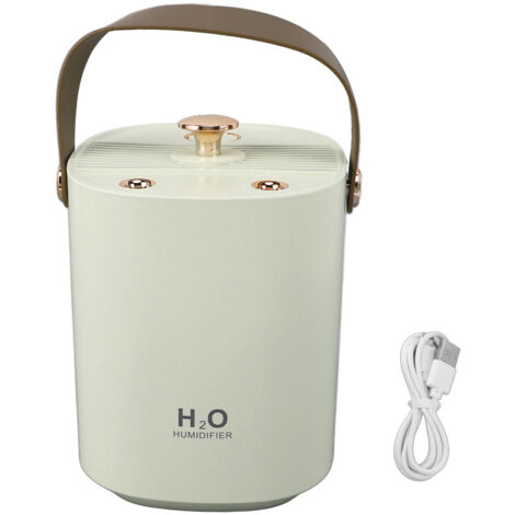 1.2L Double Spray Humidifier with Night Light USB Powered Large Capacity Tabletop Air Humidifier Diffuser for Bedroom Study Office Green (1/5)