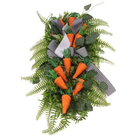 Garland Artificial Plant Garland Festival Decoration Garland Carrot Shaped For Home Outdoor Decor (1/5)