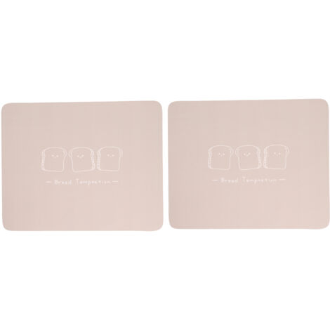 Coffee Bar Mat 3.5mm Thick Simple Anti Slip Bottom Waterproof Noise Reduction Dish Drying Mat for Kitchen Dining Room 15.7x19.7in (1/5)