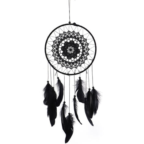 Home Party Decoration Wall Hanging Lace Dreamcatcher Pendant Feather Dreamcatcher Gift (1/5)