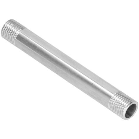 G1/4 Male Thread 10cm Stainless Steel Pipe Fittings Threaded Pipe Attachment Joint Plumbing Supplies