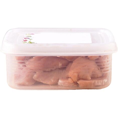 Mini Food Storage Container Leakproof Fresh Keeping Portable Meal Prep Container for Vegetables Fruit Meat (1/5)