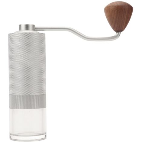 Manual Coffee Grinder Fine Grinding Convenient Handle Portable Hand Coffee Grinder for Home Office Travelling Gifts White (1/5)