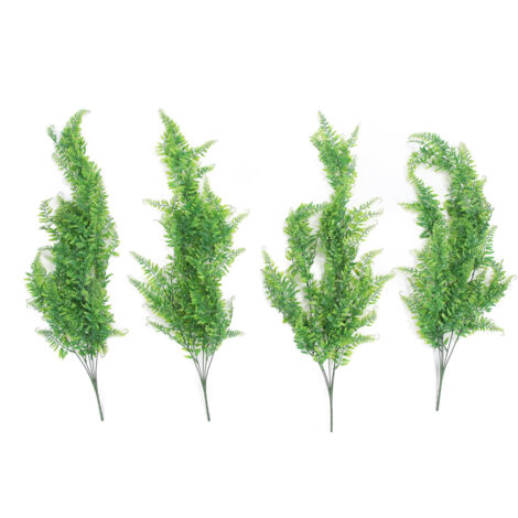 4Pcs Artificial Hanging Plants Vivid Lifelike Fake Small Hanging Plants for Home Shop Office Green