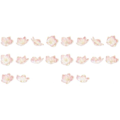 20 Sheets Scrapbook Paper Stickers Ins Style Diary Stickers for Journaling Notebook Photo Album TYPE 2 (1/5)
