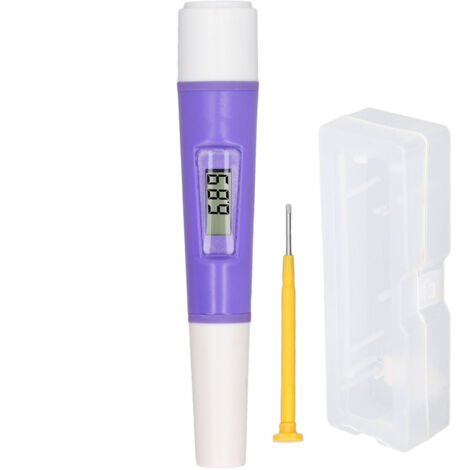 Water Tester 2 in 1 Salinity Temperature Measurement HD LCD Display ABS Digital Water Testing Pen for Swimming Pool (1/5)