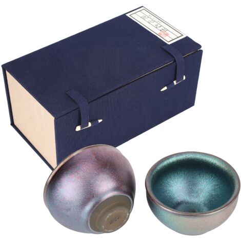 Porcelain Mugs Teacups with Ceramic Glaze Chinese Style Pottery Firing Handmade Crafts (1/5)