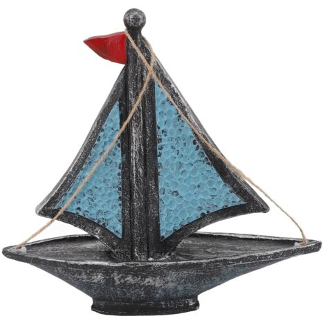 Sailing Boat Decor Vintage Style Nautical Decoration for Home Bar Coffee Shop Photos Props (1/5)