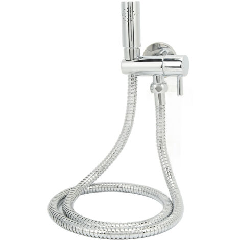 Bidet Sprayer 304 Stainless Steel Efficient Cleaning Glossy Diaper Sprayer for Bathroom (1/5)