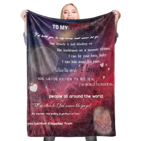 Bed Sleeping Blanket Clear Printing Stylish Couch Blanket All Seasons for Office Home Travel [BL228 2] 120x150cm / 47.2x59.1in