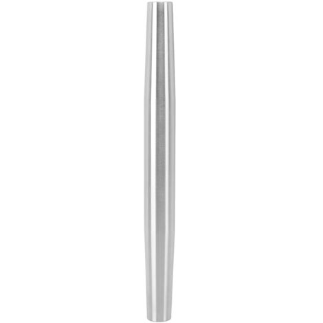 304 Stainless Steel Rolling Pin Non Stick 13 Inch Stainless Steel Dough Roller for Baking Pizza Pie Pastries Pasta Cookies Dumpling Skin Silver (1/5)