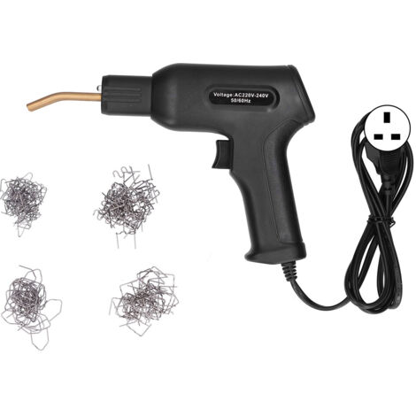 Portable Hot Stapler Plastic Welder Welding Machine Repair Tool for Home Garden Supplies BlackUK Plug 220‑240V (1/5)