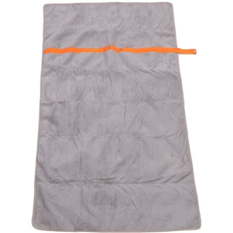 Warming Electric Blanket USB Polyester Fiber Multifunctional Adjustable Fast Heating Shawl for Camping Outdoor Activities Silver (1/5)