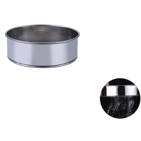 Stainless Steel Flour Sifting Sifter Sieve Strainer Cake Baking Household Kitchen Tools (1/5)