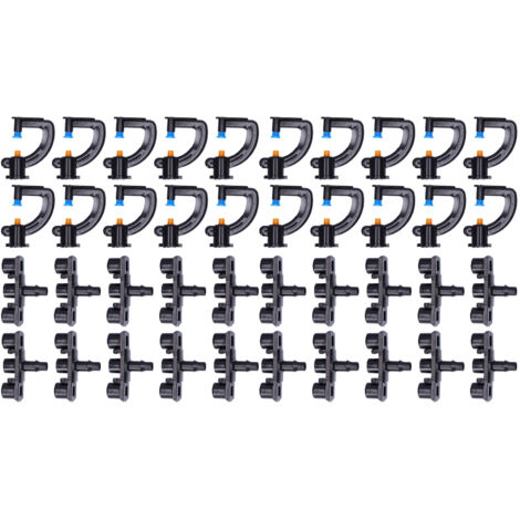 20Set GType Refractive Mist Nozzle Irrigation Sprinkler Head for Garden Greenhouse (1/5)