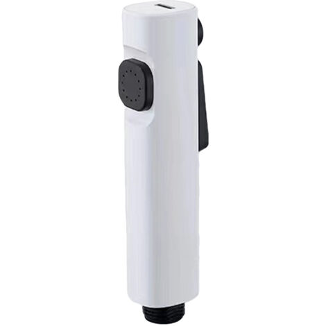 Handheld Faucet Spray Women's Wash Spray Nozzle Toilet Companion Bidet Spray for Toilet Bathroom Car Washing White (1/5)