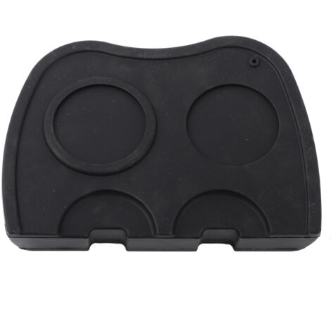 Silicone Coffee Tamper Holder Powder Pad Antiskid Coffee Tamper Mat Coffee Making AccessoriesBlack Large Size (1/5)