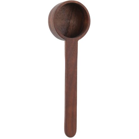 Walnut Coffee Bean Measuring Spoon Food Grade Salt Spoon Powder Spoon for Home Restaurant (1/5)