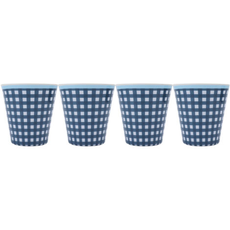 4Pcs/Set Originality Melamine Cup Imitation Porcelain Water Mug for Restaurant School (1/5)