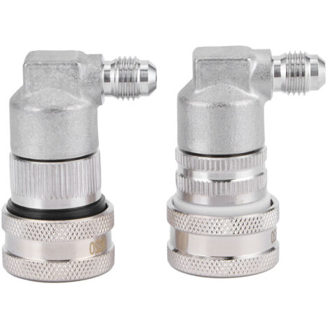 2PCS MFL1/4in Ball Lock Disconnect Stainless Steel Keg Fittings Quick Coupling Brewing Accessory (1/5)