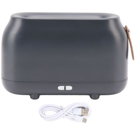Flame Humidifier USB 180ML Dual Mode Low Decibel Diffuser with RGB Flame Light for Office Gym Home 5V 10W (1/5)