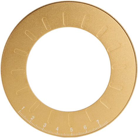 12.5cm Circle Drawing Tool Flexible Round Measuring Tool Stainless Steel Painting Template