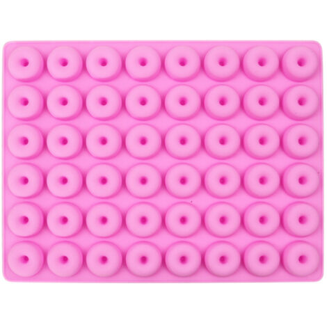 48 Cavity Mini Silicone Donut Baking Mold Chocolate Donut Cake Mold Parsty Baking Mold (1/5)