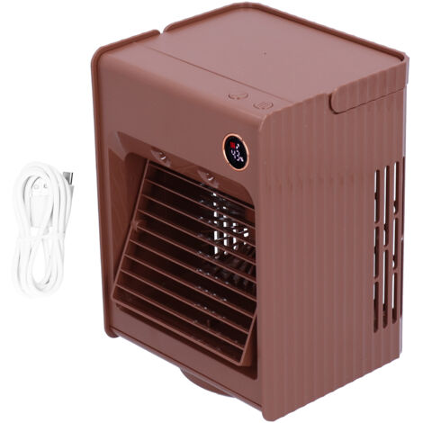 2 in 1 Oscillating Spray Humidification Fan with Light USB Charging Desktop Air Cooler Fan for HomeCoffee (1/5)