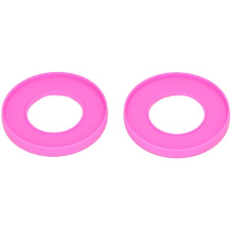 2PCS Silicone Bracelets Household Waterproof Symmetrical Suction Cup Fixation Flexible Comfortable Kitchen Wristbands Rose Red (1/5)