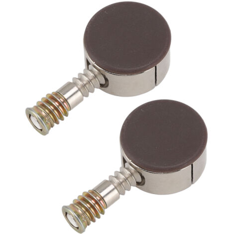 2 Pcs Metal Connectors Hardware Fastener Connector with Nuts for Furniture Assortment (1/5)